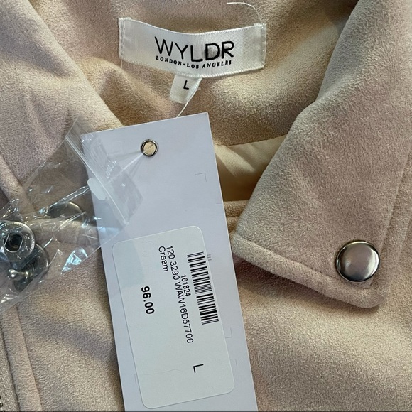 WYLDR BURNING LOVE BIKER JACKET - Picture 12 of 16